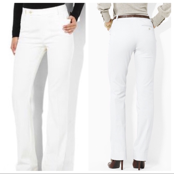 Lauren Ralph Lauren Pants - Lauren Ralph Lauren Adelle White Pants